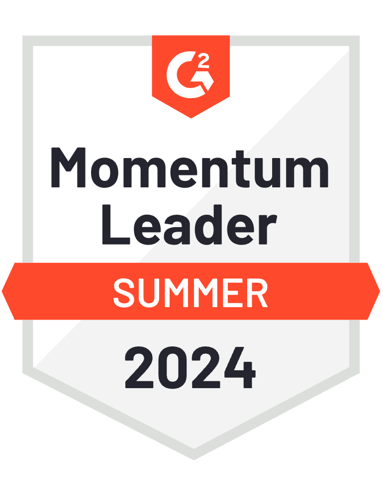 G2 Summer 2024 Momentum Leader Badge for APIM and Marketplace