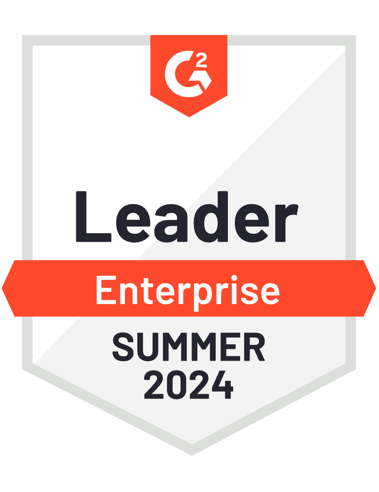 G2 Summer 2024 Leader Enterprise Badge for MFT and B2B